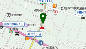 キッチンオリジン 船橋店の地図画像