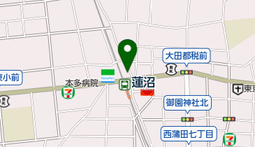 キッチンオリジン 蓮沼店の地図画像