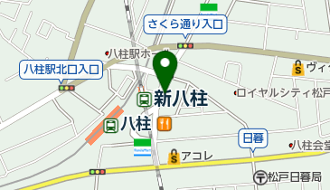 キッチンオリジン 八柱店の地図画像