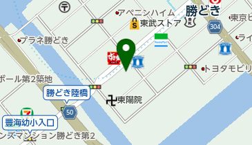 オリジンデリカ 勝どき4丁目店の地図画像