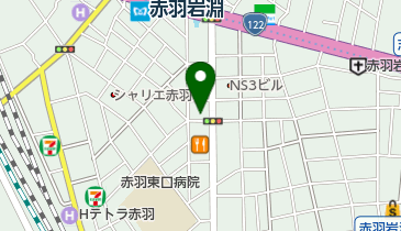 キッチンオリジン 赤羽岩淵店の地図画像