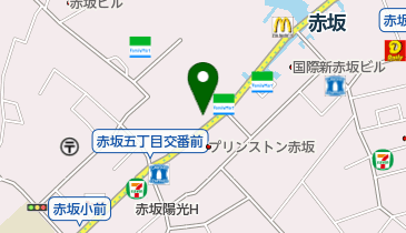 キッチンオリジン 赤坂店の地図画像