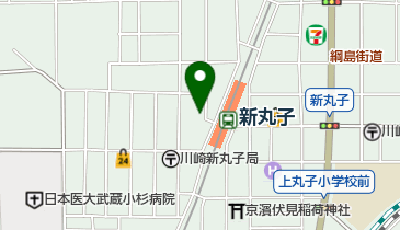 キッチンオリジン 新丸子店の地図画像