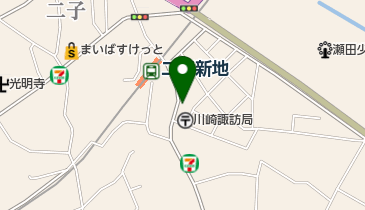 キッチンオリジン 二子新地店の地図画像