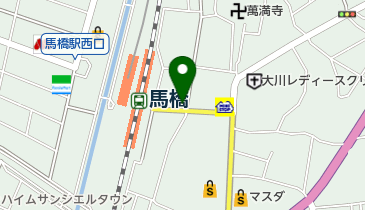 キッチンオリジン 馬橋東口店の地図画像