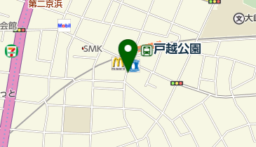 キッチンオリジン 戸越公園店の地図画像