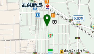 キッチンオリジン 武蔵新城店の地図画像