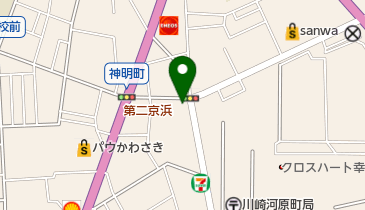 キッチンオリジン 川崎神明町店の地図画像