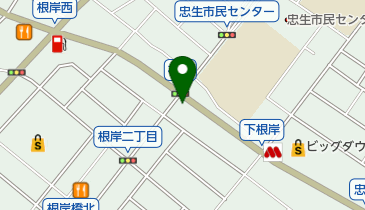 キッチンオリジン 町田根岸店の地図画像