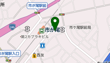 キッチンオリジン 市が尾店の地図画像