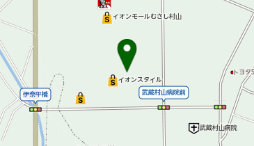 キッチンオリジン イオンスタイルむさし村山店の地図画像