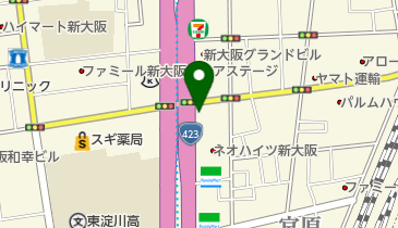 キッチンオリジン 新大阪宮原店の地図画像