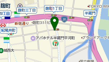 オリジンデリカ 半蔵門店の地図画像