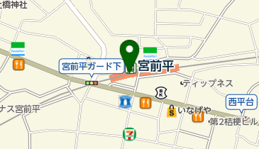 キッチンオリジン 宮前平店の地図画像