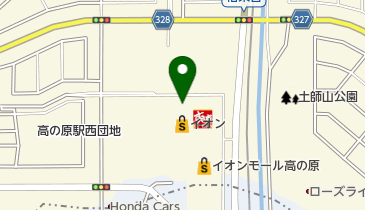 オリジン弁当 イオン高の原店の地図画像
