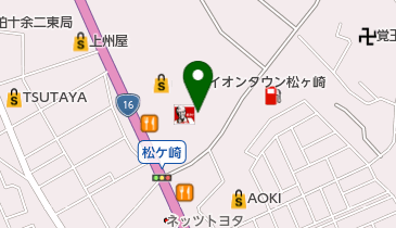 オリジン弁当 マックスバリュ松ヶ崎店の地図画像