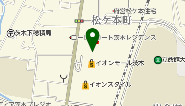 キッチンオリジン イオン茨木店の地図画像