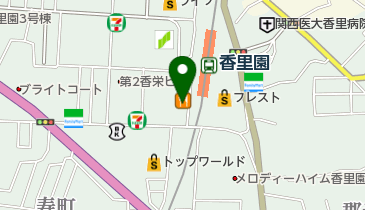 キッチンオリジン 香里園店の地図画像