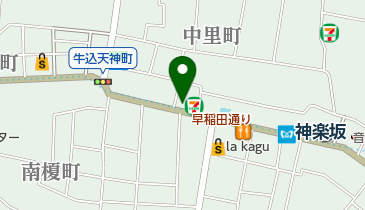 キッチンオリジン 神楽坂店の地図画像