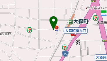 キッチンオリジン 大森町店の地図画像