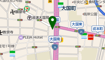 キッチンオリジン 大国町店の地図画像