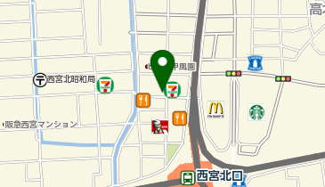 キッチンオリジン 西宮北口店の地図画像