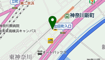 キッチンオリジン 神奈川新町店の地図画像
