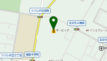 オリジンデリカ ザ・ビッグ昭島店の地図画像