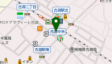 れんげ食堂 Toshu 古淵店の地図画像
