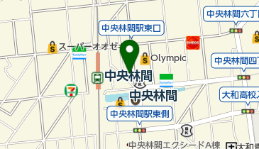 れんげ食堂 Toshu 中央林間店の地図画像