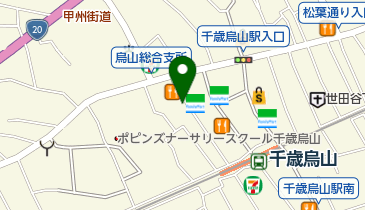 れんげ食堂Toshu 烏山西口店の地図画像