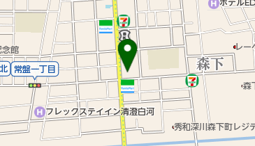 れんげ食堂 Toshu 森下店の地図画像