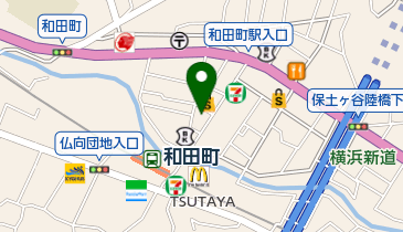 キッチンオリジン 横浜和田町店の地図画像