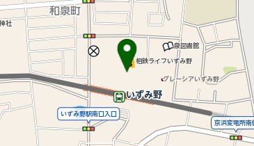 れんげ食堂 Toshu いずみ野店の地図画像