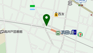 キッチンオリジン 浜田山店の地図画像