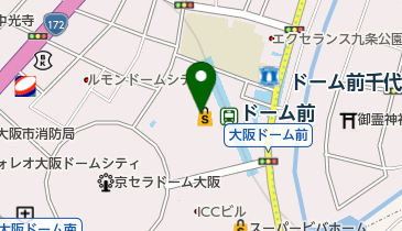 キッチンオリジン イオン大阪ドームシティ店の地図画像