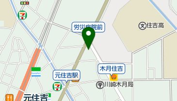 キッチンオリジン 元住吉店の地図画像