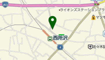 キッチンオリジン 西所沢店の地図画像