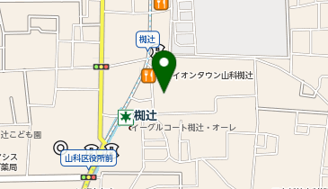 オリジンデリカ イオンフードスタイル山科椥辻店の地図画像