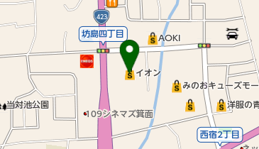キッチンオリジン イオン箕面店の地図画像