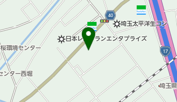 唐星 西浦和田島店の地図画像