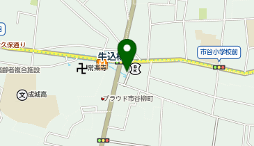 オリジンデリカ 市谷柳町店の地図画像