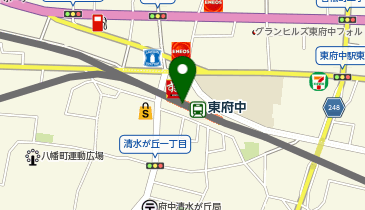 れんげ食堂Toshu 東府中店の地図画像