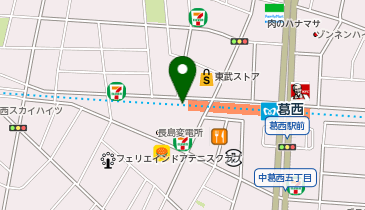れんげ食堂 Toshu 葛西店の地図画像