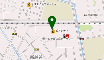 オリジンデリカ カスミフードスクエア南越谷店の地図画像