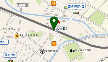 キッチンオリジン 天王町駅前店の地図画像