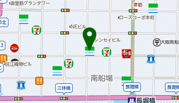 キッチンオリジン 南船場店の地図画像