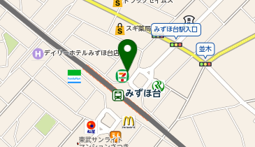 キッチンオリジン みずほ台東口店の地図画像