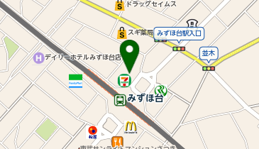 れんげ食堂Toshu みずほ台東口店の地図画像