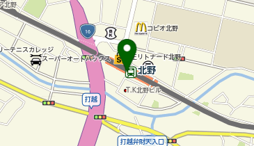 キッチンオリジン 北野駅前店の地図画像